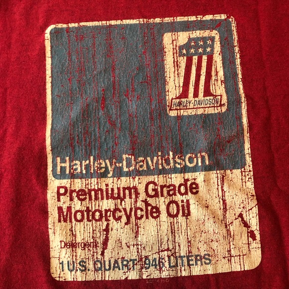 Bald Eagle Harley-Davidson Marquette Michigan Motorcycle Shirt - Picture 4 of 4